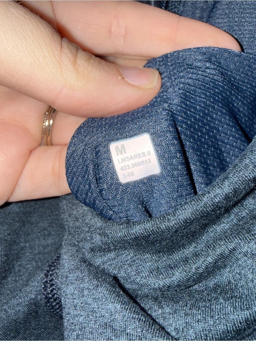 Lululemon Men’s City Sweat Jogger Pants Heathered Navy Size Medium